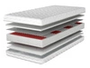 Materac kieszeniowy multipocket z pianką poliuretanową Verano 180x200